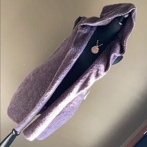 Alter’d State Smoky Lavender Hooded Fleece Vest